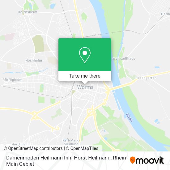 Карта Damenmoden Heilmann Inh. Horst Heilmann