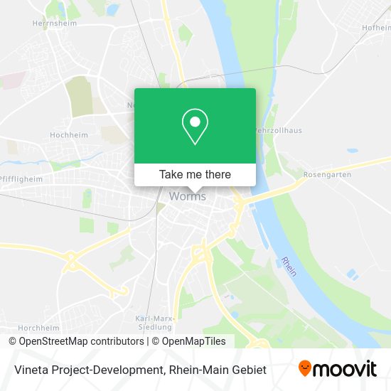Vineta Project-Development map