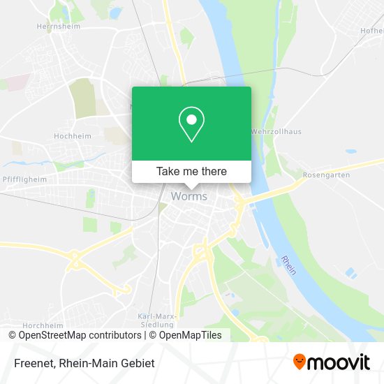Карта Freenet