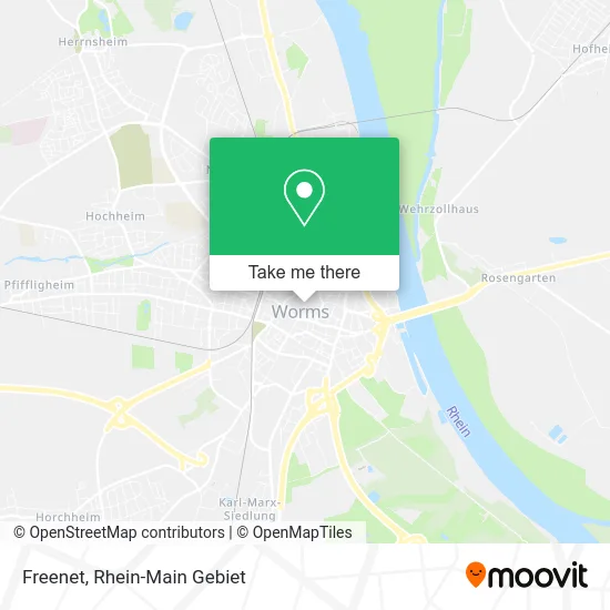 Карта Freenet