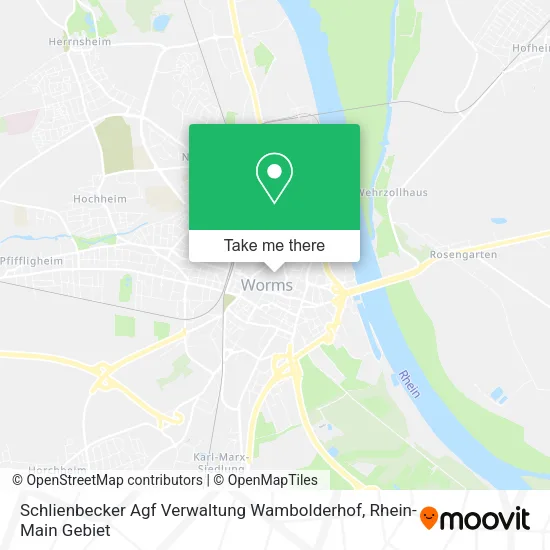 Карта Schlienbecker Agf Verwaltung Wambolderhof