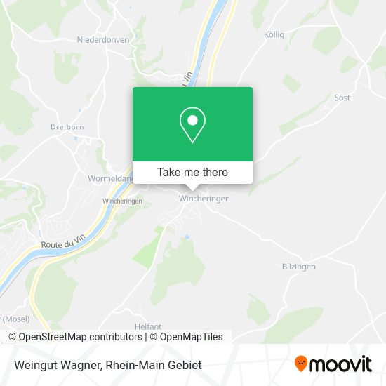 Карта Weingut Wagner