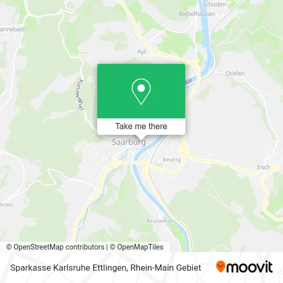 Карта Sparkasse Karlsruhe Ettlingen