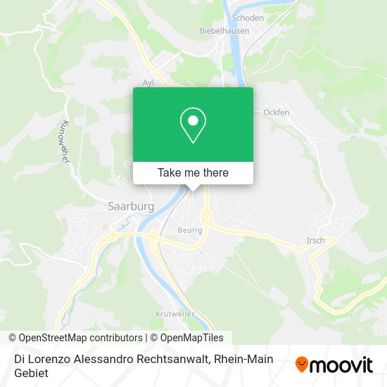 Карта Di Lorenzo Alessandro Rechtsanwalt