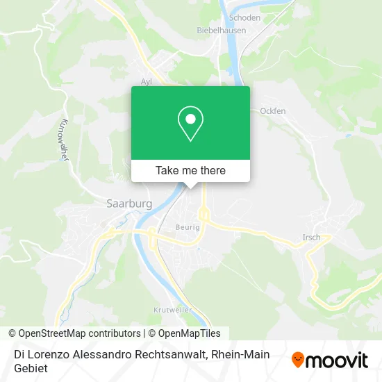 Карта Di Lorenzo Alessandro Rechtsanwalt