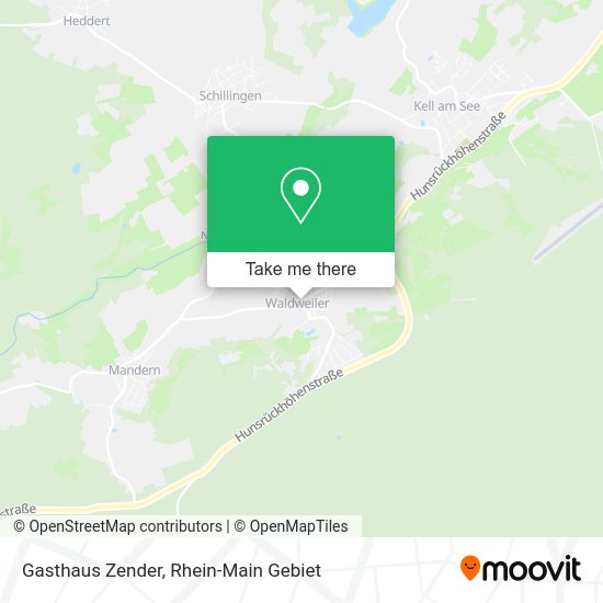 Карта Gasthaus Zender