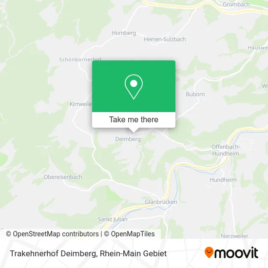 Карта Trakehnerhof Deimberg