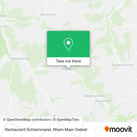 Карта Restaurant Schlemmerei
