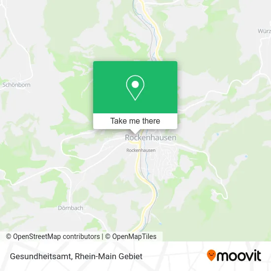 Карта Gesundheitsamt