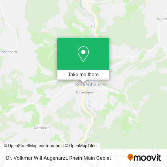 Карта Dr. Volkmar Will Augenarzt