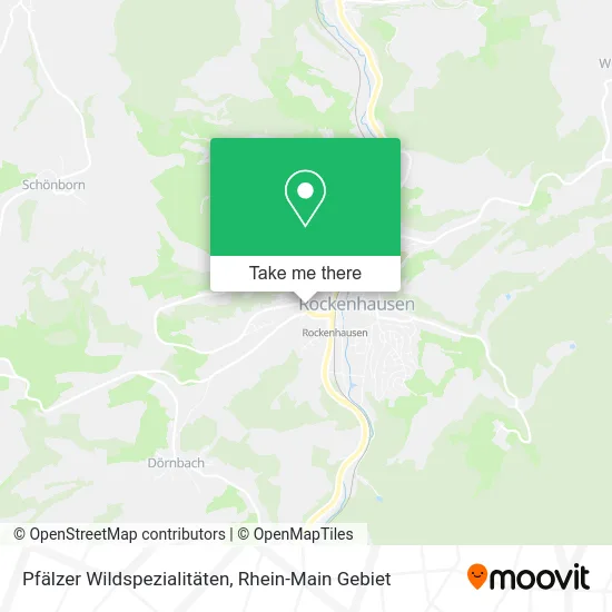 Карта Pfälzer Wildspezialitäten