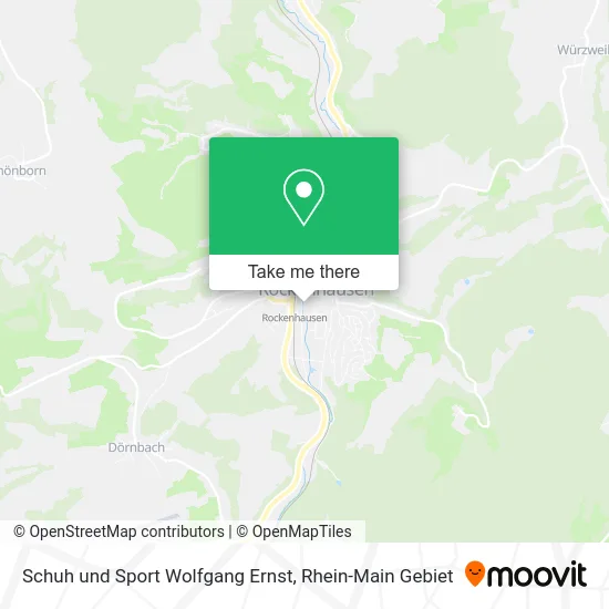 Карта Schuh und Sport Wolfgang Ernst