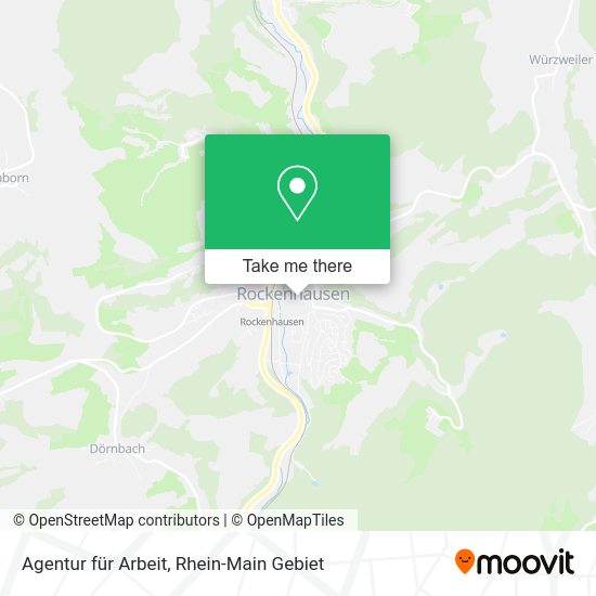 Карта Agentur für Arbeit