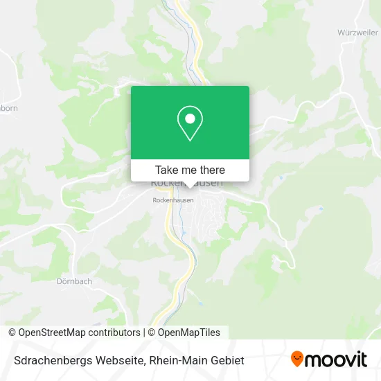 Карта Sdrachenbergs Webseite
