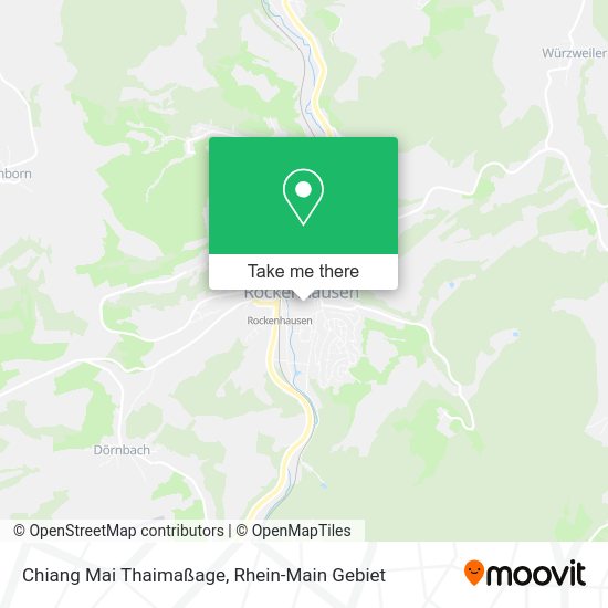 Карта Chiang Mai Thaimaßage
