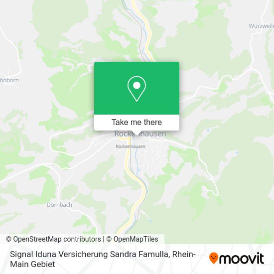 Карта Signal Iduna Versicherung Sandra Famulla