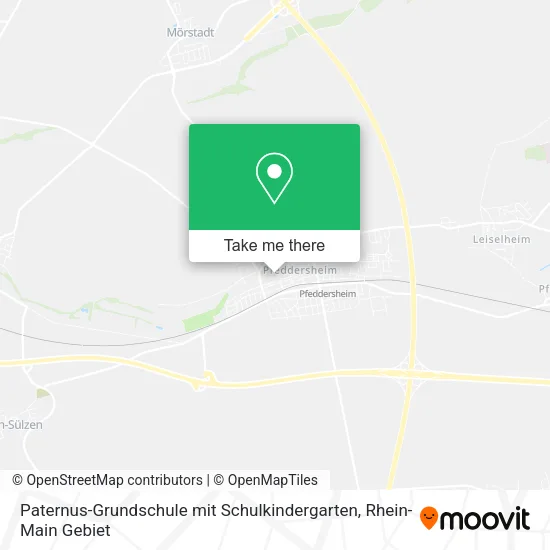 Карта Paternus-Grundschule mit Schulkindergarten