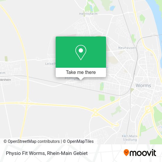 Карта Physio Fit Worms