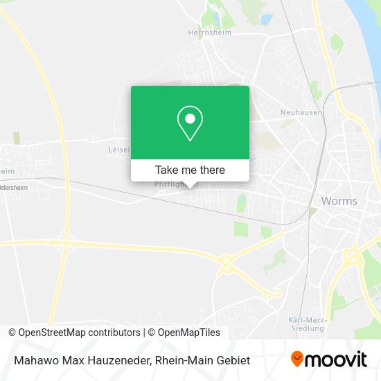 Карта Mahawo Max Hauzeneder