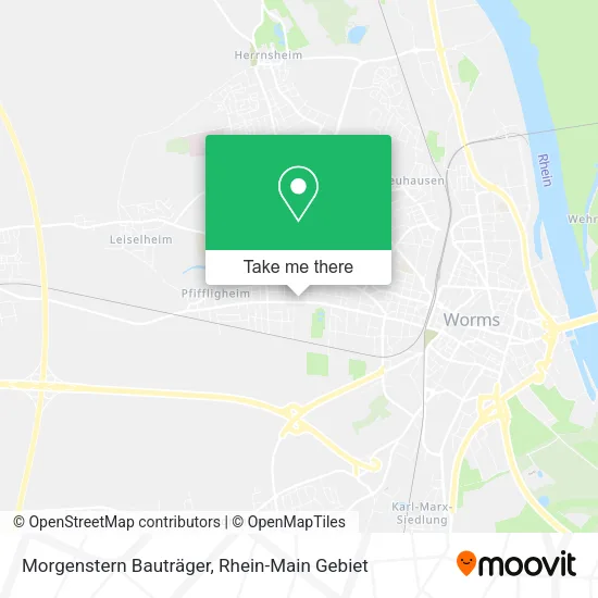 Карта Morgenstern Bauträger