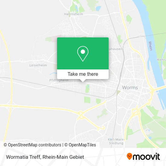 Карта Wormatia Treff