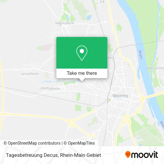 Карта Tagesbetreuung Decus