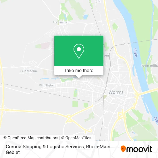 Карта Corona Shipping & Logistic Services