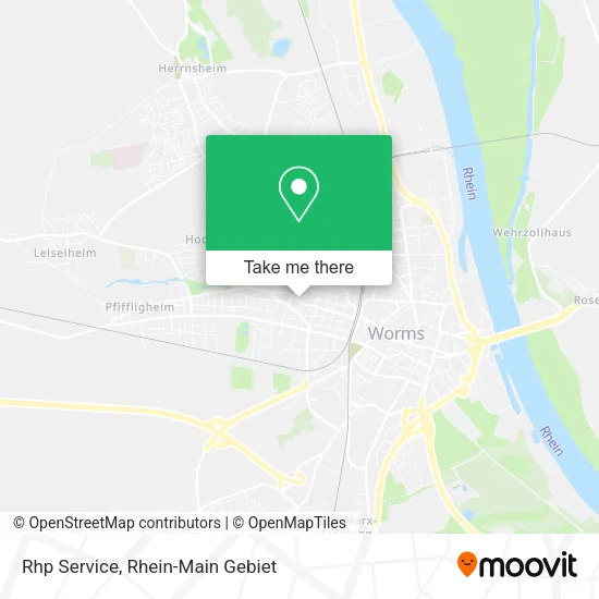 Карта Rhp Service