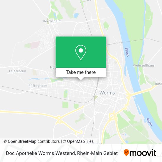 Карта Doc Apotheke Worms Westend