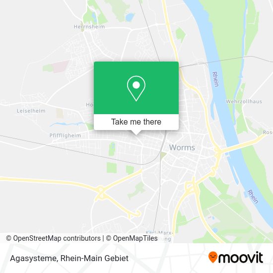 Карта Agasysteme