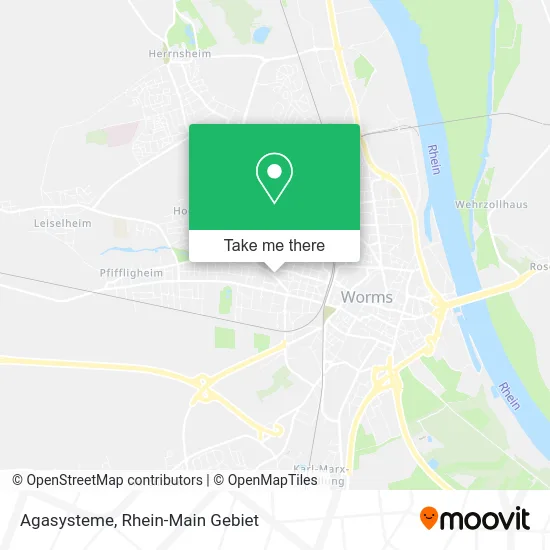 Карта Agasysteme