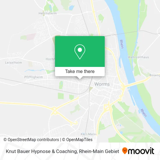 Карта Knut Bauer Hypnose & Coaching