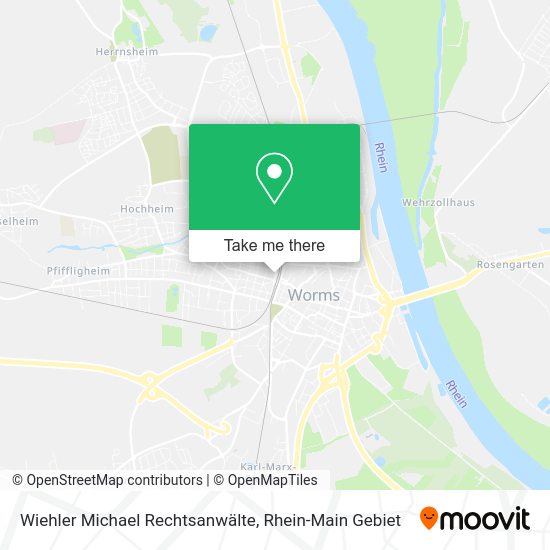 Карта Wiehler Michael Rechtsanwälte