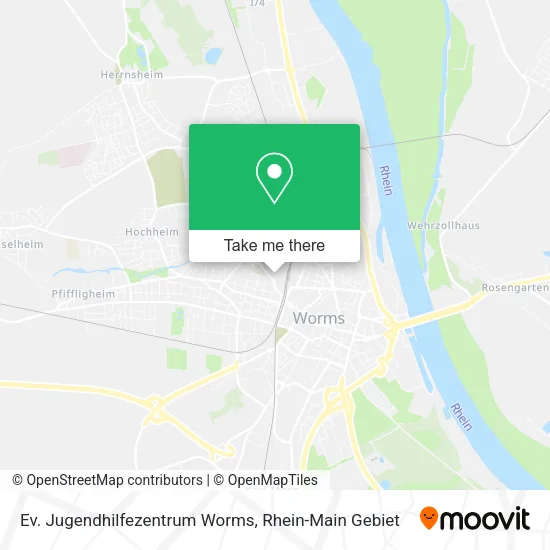 Карта Ev. Jugendhilfezentrum Worms