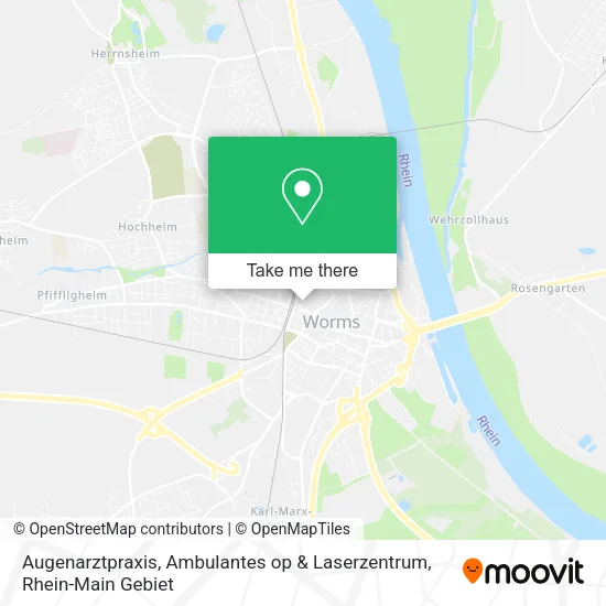 Карта Augenarztpraxis, Ambulantes op & Laserzentrum