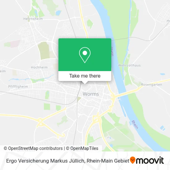 Карта Ergo Versicherung Markus Jüllich