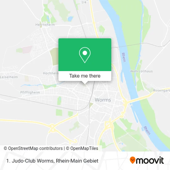 Карта 1. Judo-Club Worms