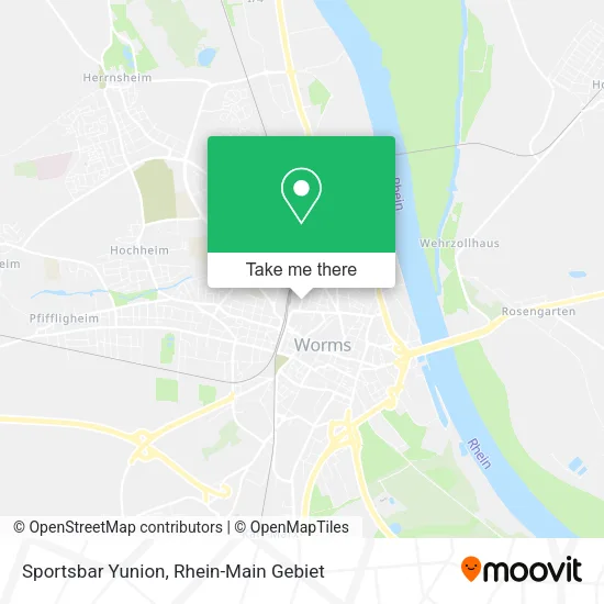 Карта Sportsbar Yunion