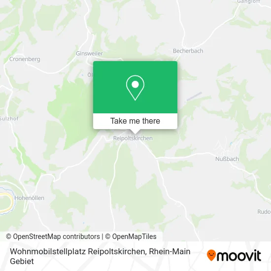 Карта Wohnmobilstellplatz Reipoltskirchen