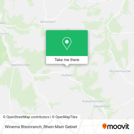 Карта Winema Bisonranch