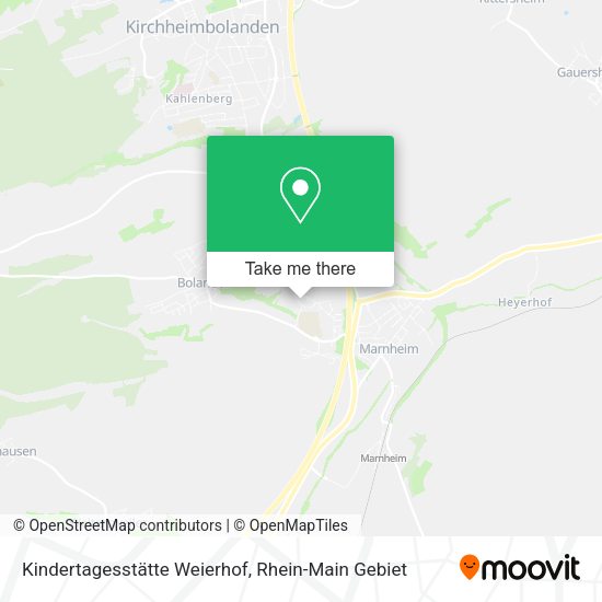 Карта Kindertagesstätte Weierhof