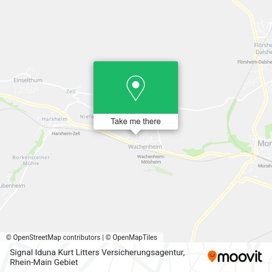 Карта Signal Iduna Kurt Litters Versicherungsagentur