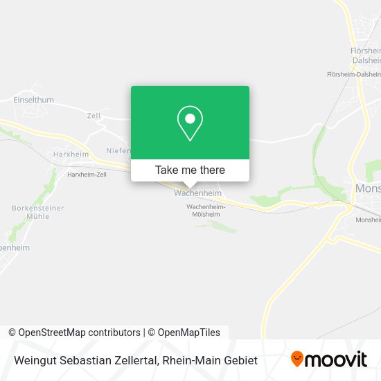 Карта Weingut Sebastian Zellertal