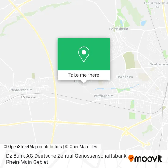 Карта Dz Bank AG Deutsche Zentral Genossenschaftsbank