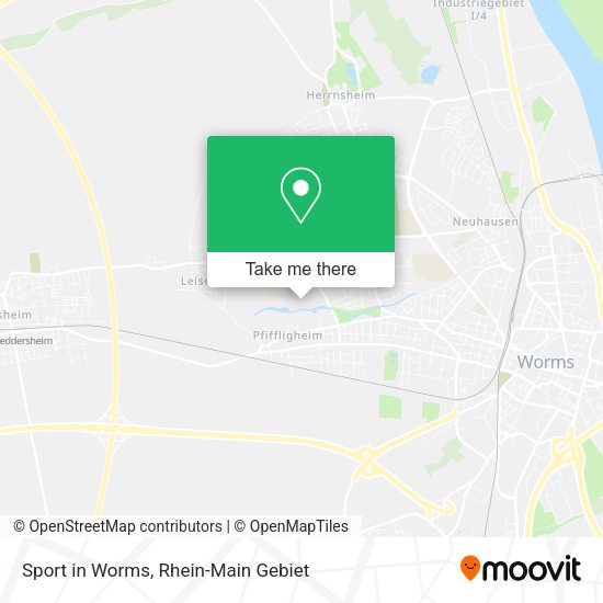 Карта Sport in Worms
