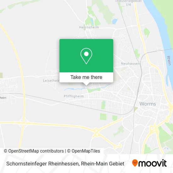 Карта Schornsteinfeger Rheinhessen