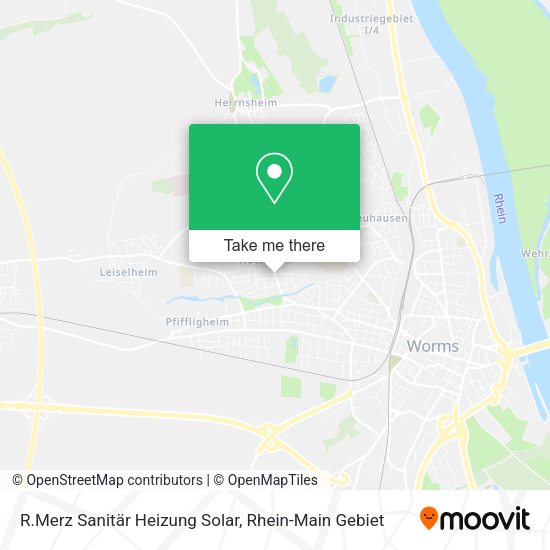 Карта R.Merz Sanitär Heizung Solar