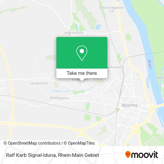 Карта Ralf Karb Signal-Iduna