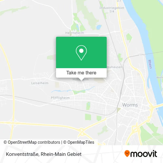 Карта Konventstraße
