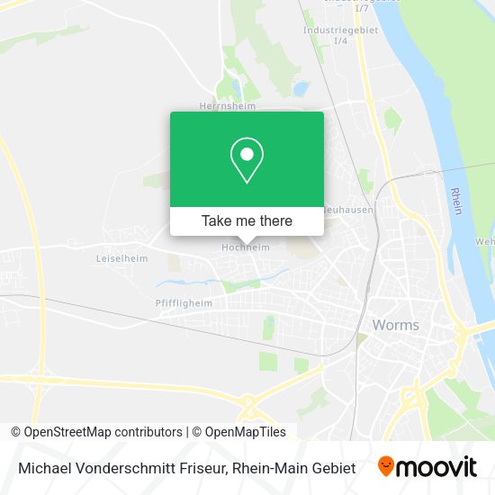 Карта Michael Vonderschmitt Friseur